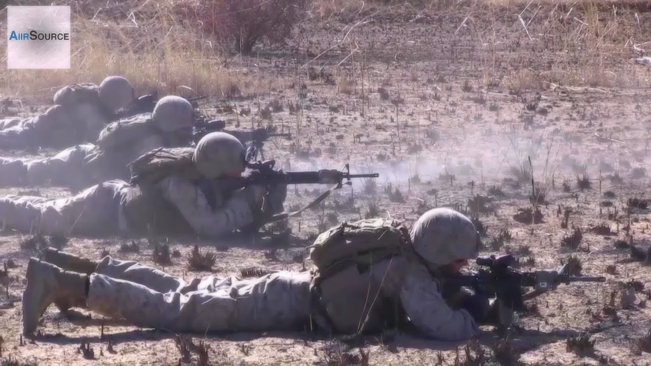 US Marines - Alpha Company Movement to Contact