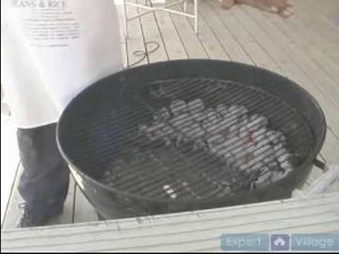 Making Homemade Sausage Hot Links : How to Prepare a Grill for Sausage Links