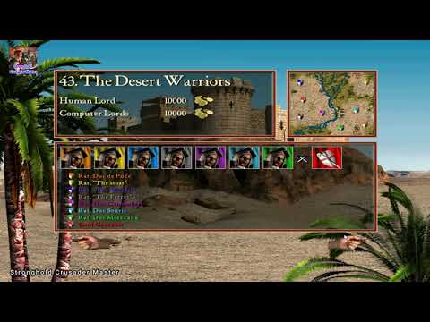 Stronghold Crusader | Mission 43 | The Desert Warriors (Crusader Trail) | Stronghold Crusader Master