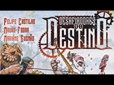 DESAFIADORES DO DESTINO - Disputa por Controle -  anlise da HQ steampunk de Felipe Castilho