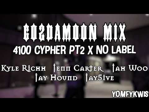 GO2DAMOON MIX (4100 Cypher Pt2 x No Label) - Kyle Richh, Jenn Carter, Jah Woo, Jay Hound, Jay5ive