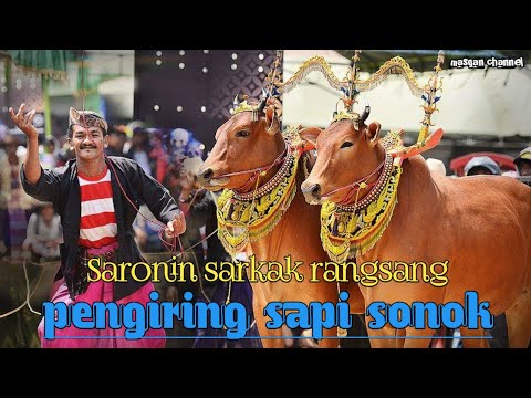 SARONIN SARKAK RANGSANG pengiring sapi sonok