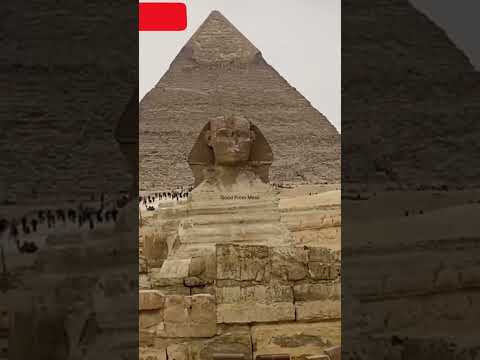 The Great Sphinx at Giza  near Cairo Egypt | #shortvideo #youtubeshorts #shorts #entertainment