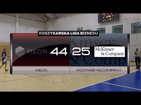 MEON vs McKinsey&Company - XII kolejka - II Liga Poznań - Koszykarska Liga Biznesu