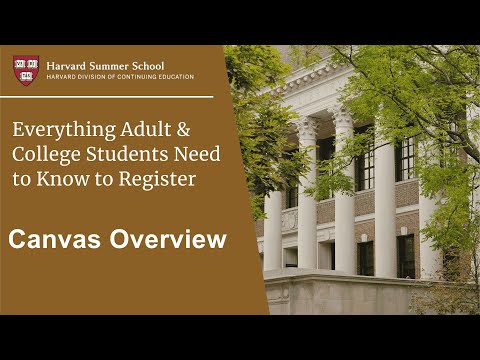 Overview of Canvas: DCE’s Course Website Platform