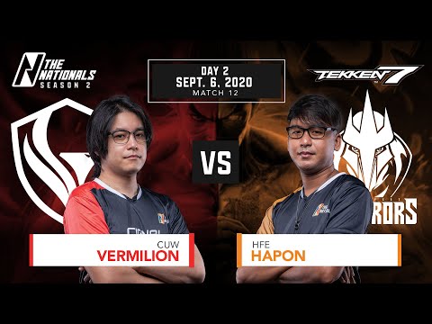 Villainous Engagement | CUW.Vermilion vs HFE.Hapon | The Nationals Season 2 Tekken 7 Day 2 Pt. 12
