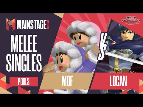 Mof vs Logan - Melee Singles: Pools - Mainstage 2021 | Ice Climbers vs Marth