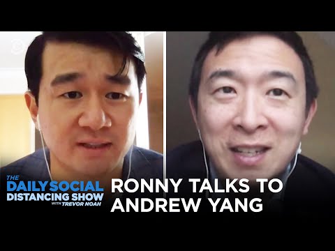Ronny ChiengとAndrew YangがUBIについて語る｜The Daily Social Distancing Show (Ronny Chieng and Andrew Yang Talk UBI | The Daily Social Distancing Show)