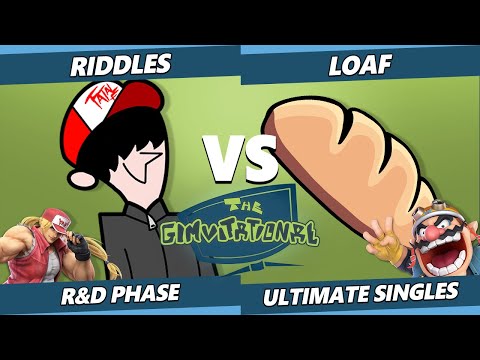 Gimvitational R&D Groups - Riddles (Terry) Vs. loaf (Wario) SSBU Smash Ultimate Tournament