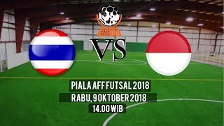 Live Streaming Semifinal Piala AFF Futsal Thailand vs Indonesia, Jumat (9/11/2018) Pukul 14.00 WIB