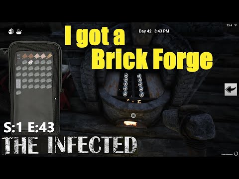 The Infected (Gameplay) S:1 E:43 (I got a Brick Forge)