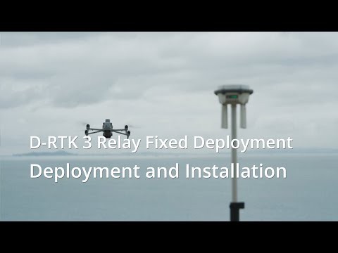 D-RTK 3 Multifunctional Station | Using D-RTK 3 Base Station Mode & Relay Station Mode