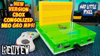 The New Version CBOX! Consolized Neo Geo MVS Arcade With USB Controller Ports REVIEW!