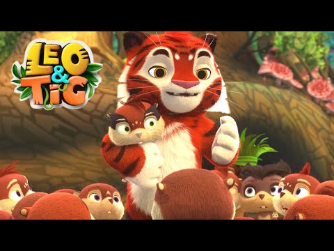 Leo and Tig 🦁 Little Feat - Episode 16 🐯 Funny Family Good Animated Cartoon for Kids