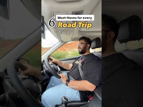 Thumbnail for What to pack for a road trip 🚗 #shorts #roadtrips #ytshorts #travelessentials #travelhacks by Car