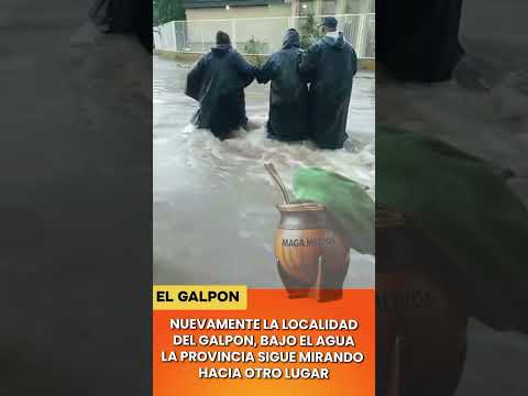 EL GALPON, BAJO EL AGUA