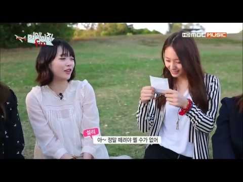 [Show] 130716 f(Sulli, Krystal) - Soojung's Letter for Sulli @ Amazing f(x) E08 [Cut]