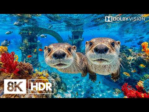 Mesmerizing Deep Blue Ocean Ambience in 8K HDR | Dolby Vision™