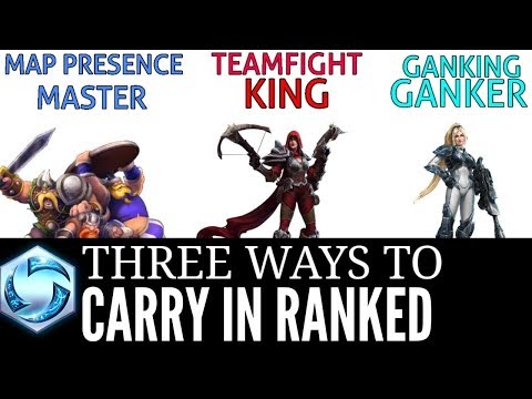 HotS - Three Ways to Carry in Storm League - Heroes of the Storm Ranked Tips