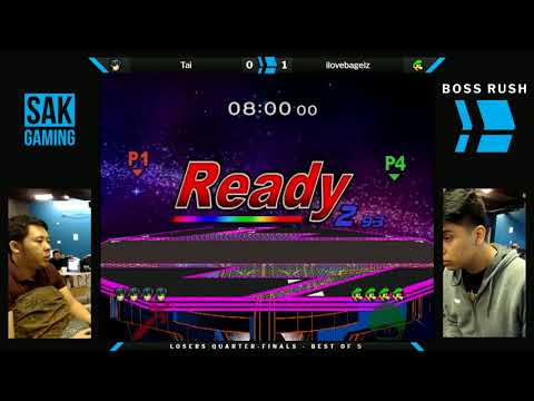 Boss Rush lloD Losers Quarters   ilovebagelz Luigi vs Tai Marth0