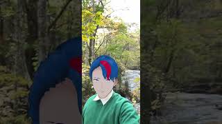 奥入瀬渓流最高！　＃Vtuber ＃Shorts ＃紅葉