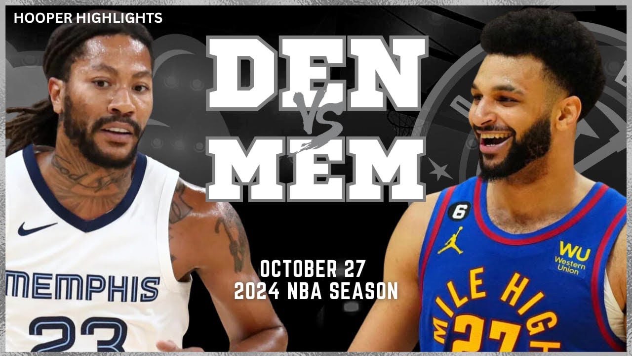 28.10.2023 | Memphis Grizzlies 104-108 Denver Nuggets