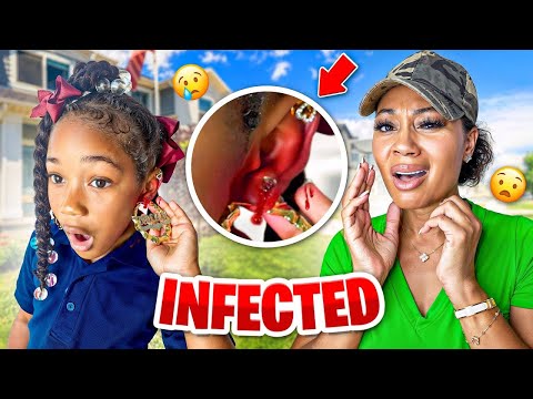 Girl SNEAKS Out To Get EAR PIERCING, She Instantly Regrets It