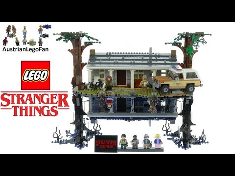 Vidéo LEGO Stranger Things 75810 : La maison dans le monde à l'envers