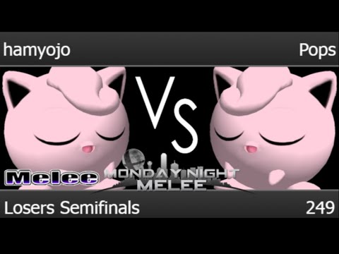 MNM 249 - hamyojo (Jigglypuff) vs Pops (Jigglypuff) Losers Semifinals - Melee