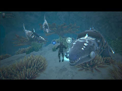 Ark Genesis Better Gaia EP14; Ocean Mission The Teeth Underneath, X Mosa Taming