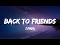 Back To Friend Sombr Lyric Music