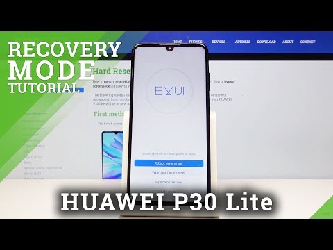 How to Use Recovery Mode on Huawei P30 Lite –  Open & Exit Recovery Mode