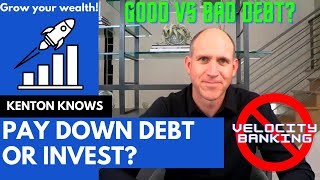Pay Down Debt or Invest? #paydebtorinvest #debt #invest