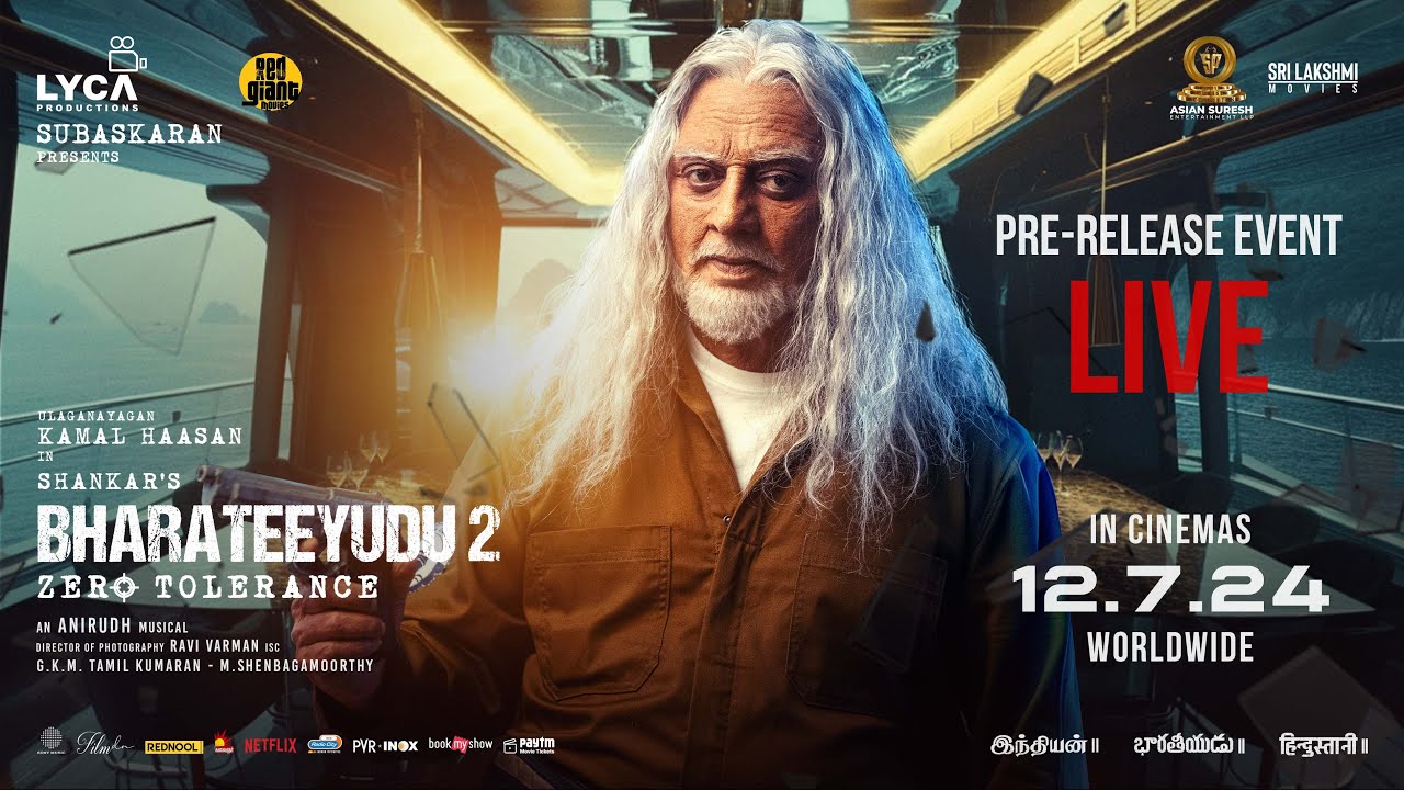 Bharateeyudu 2 Pre Release Event - Hyderabad | Kamal Haasan | Shankar | Anirudh | Lyca | #Indian2