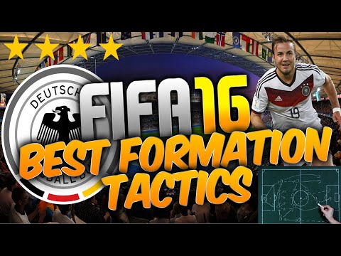 FIFA 16 -  BEST FORMATION/AUFSTELLUNG VON DEUTSCHLAND (GERMANY) + ANWEISUNGEN (TIPPS) (DEUTSCH)