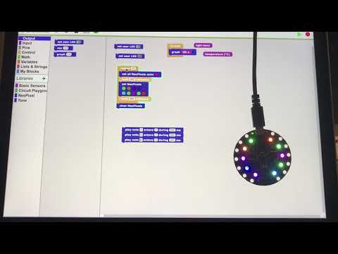 MicroBlocks for Adafruit Circuit Playground Express (CPX)