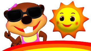 "Sunny Songs for Kids" | It's Rainy Song & More, ESL Weather Songs & Lessons, Spanish Learning