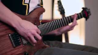 Video thumbnail for Keller Custom 6-string w/ BareKnuckle Painkiller Metal Test by Jan Terpak