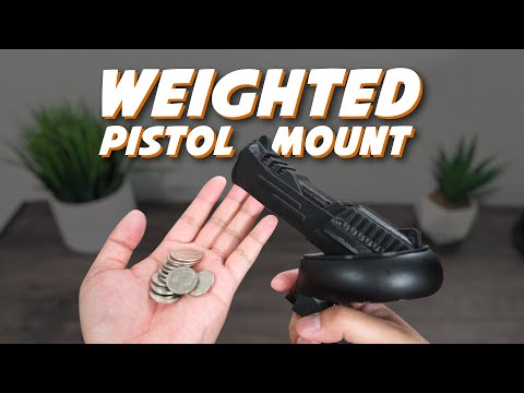 3D Printed Pistol Gun Mount for Oculus Quest and Rift S