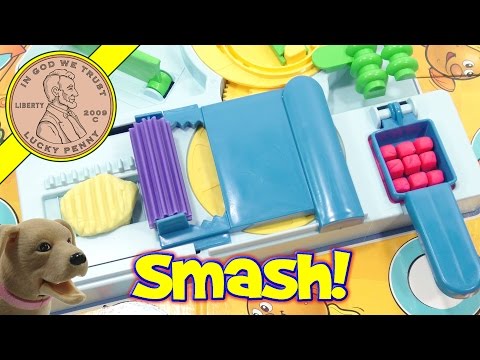 Play-Doh Smashed Potatoes Game, Really Butch, Stuffed French Fries! 