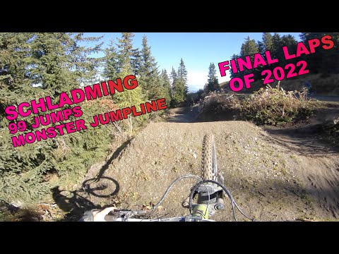 Last Laps 2022 in Schladming Bikepark! 99 Jumps + Monster Jumpline!