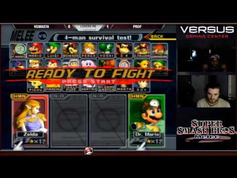 Versus Weekly 06/18/17 - Losers R6 - Prof (Sheik) vs VGMasta (Dr Mario) - Melee
