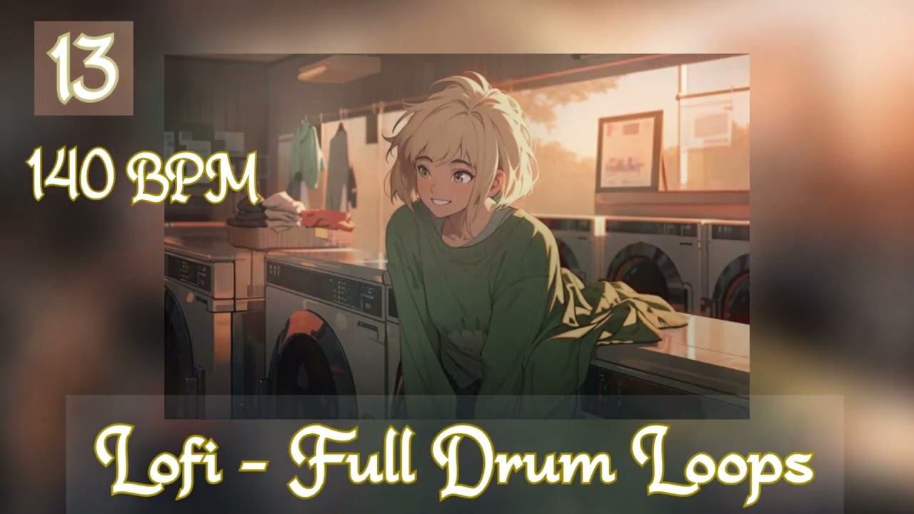 [FREE Lofi Sample Packs] 140 BPM Serpent Lofi Full Drum Loops 13 | Free Download Stock Drum Samples