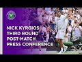 Nick Kyrgios Reflects On Tournament-Ending Injury | Wimbledon 2021