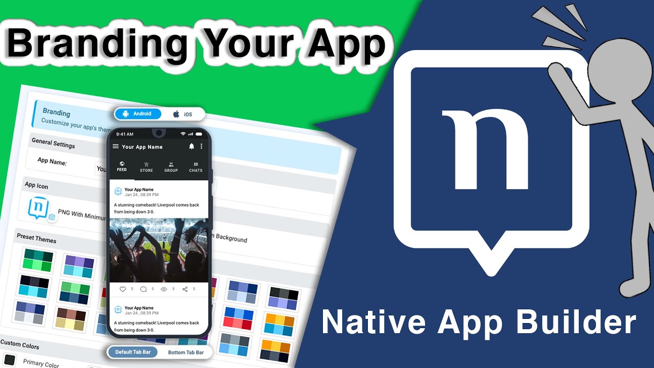 How to Build Your App? Branding Section