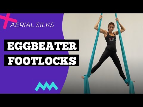 REALLY FANCY aerial silks FOOTLOCK entrance