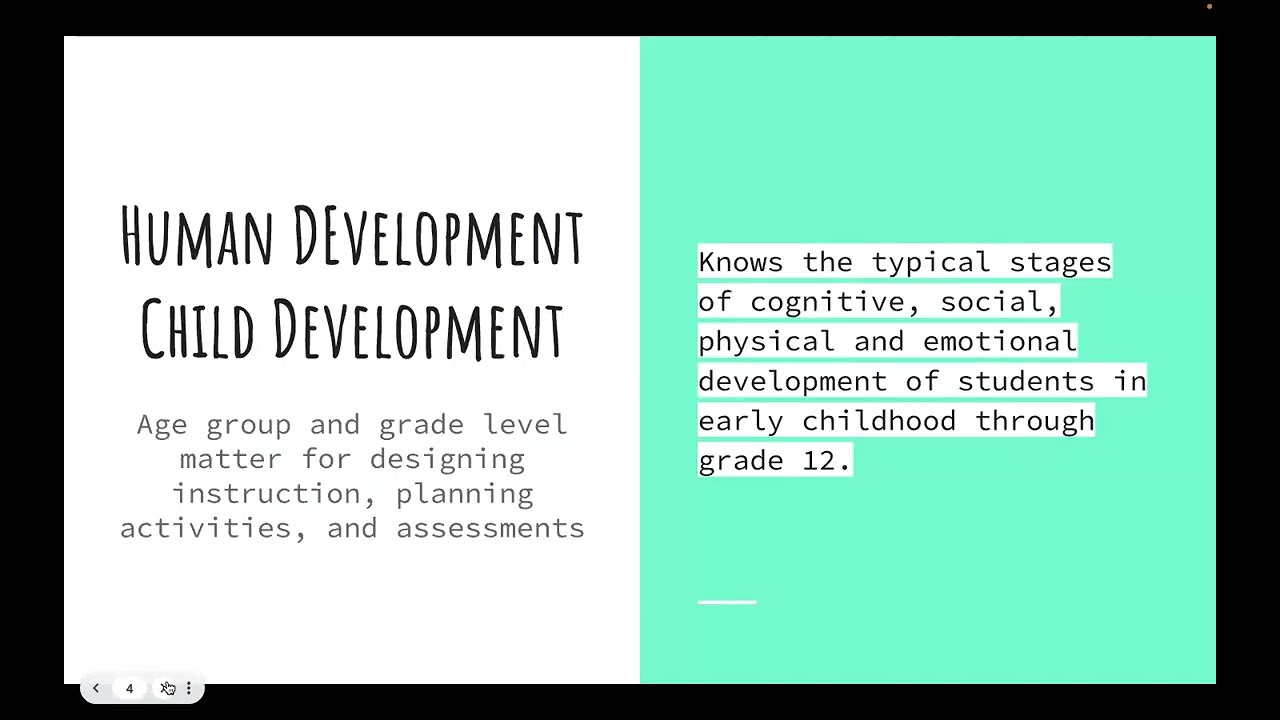 Domain I: Competency 001 Human Development