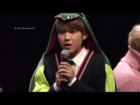 171119 상암 팬싸인회 I 박우진 - 누나야