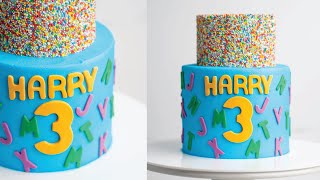 How to Make a Simple Children's Birthday Cake