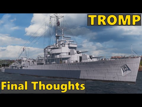 Tromp - Review - T10 Dutch Destroyer | World of Warships